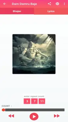 Shiva Bhajan Offline | Lyrics android App screenshot 2