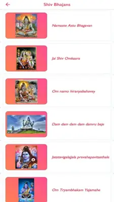 Shiva Bhajan Offline | Lyrics android App screenshot 3